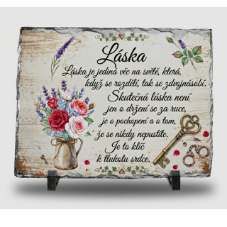 Žulový kámen – Láska